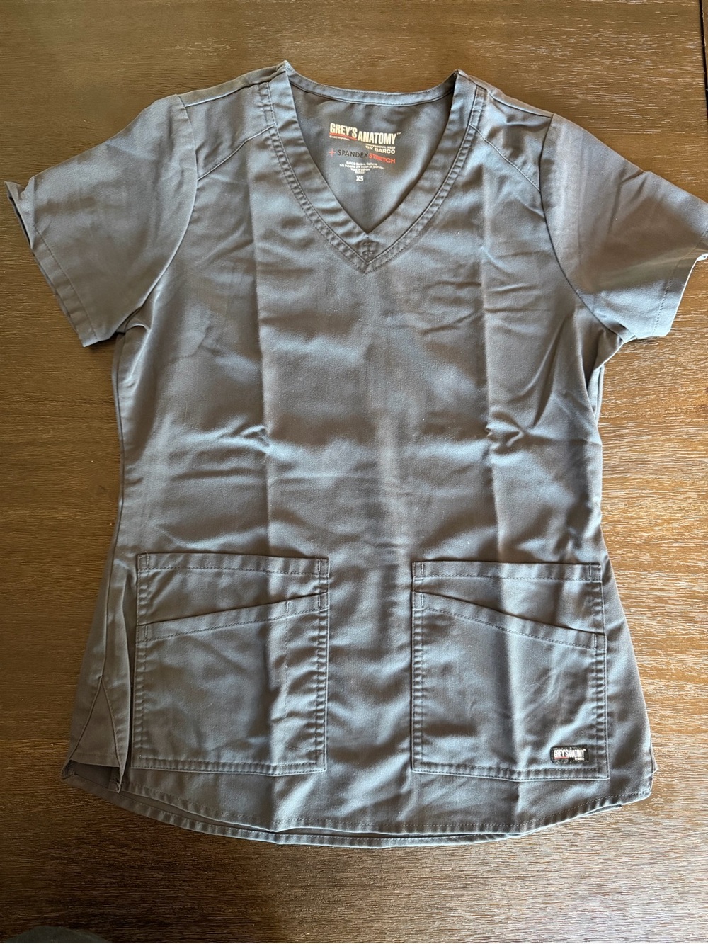 Grey's Anatomy by Barco Steel Gray Scrub Set - Picture 2 of 9